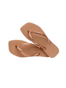 Havaianas - Hav Square Logo Metallic Flip Flops