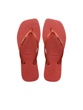 Havaianas - Hav Square Logo Metallic Flip Flops