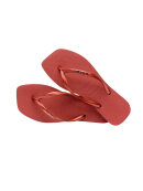 Havaianas - Hav Square Logo Metallic Flip Flops