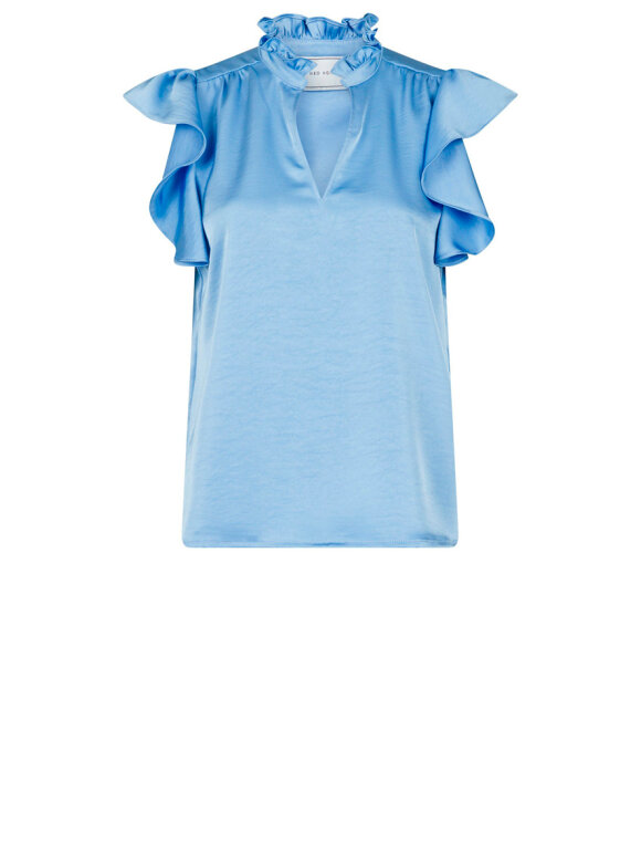 Neo Noir - Stella Heavy Sateen Blouse