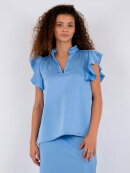 Neo Noir - Stella Heavy Sateen Blouse