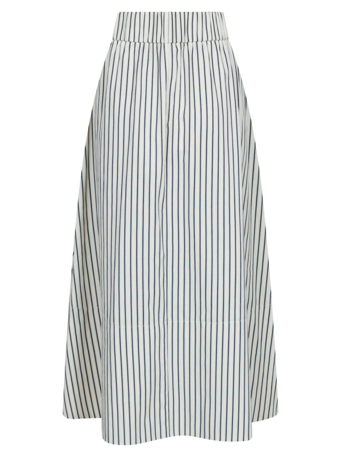 Yara Stripe Long Nederdel - Light Blue main image 1