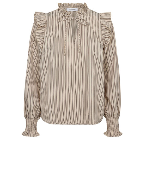 Co´Couture - Karinacc Stripe Mix Shirt 45006 - 43 - Candyfloss