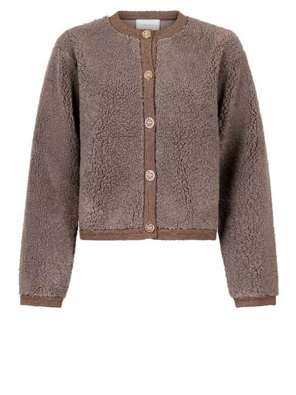 LIMO FLUFFY KNIT CARDIGAN main image 1