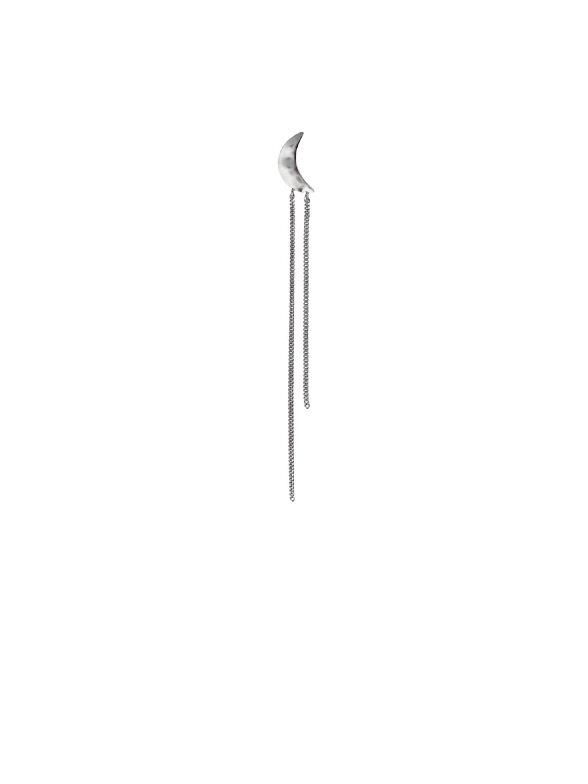 Stine a Sun And Moon Earring with Chain