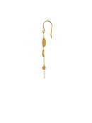 Stine A - Sun And Moon Earring w/Chain Stine A - Sun And Moon Earring w/Chain