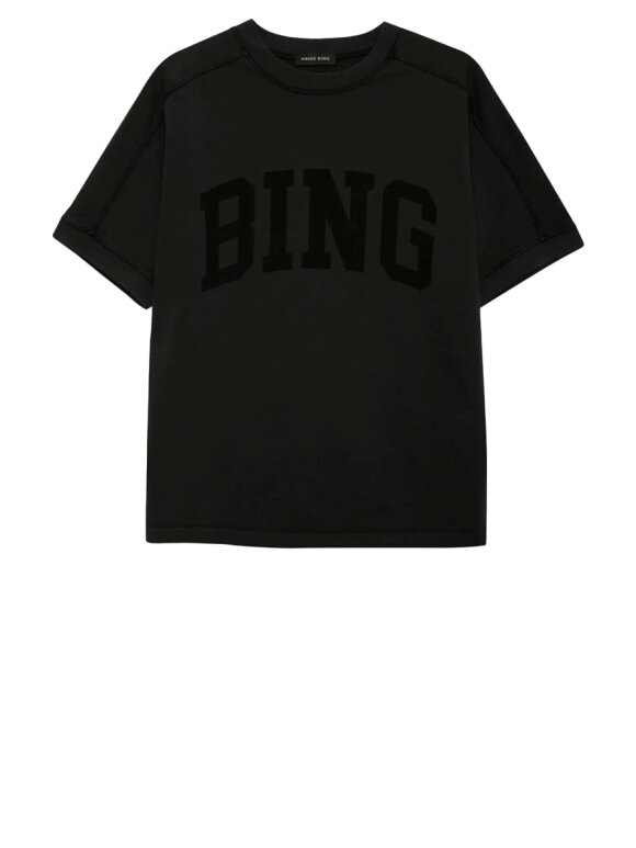 A'POKE - Anine Bing Jaylin Tee Bing Vintage Black