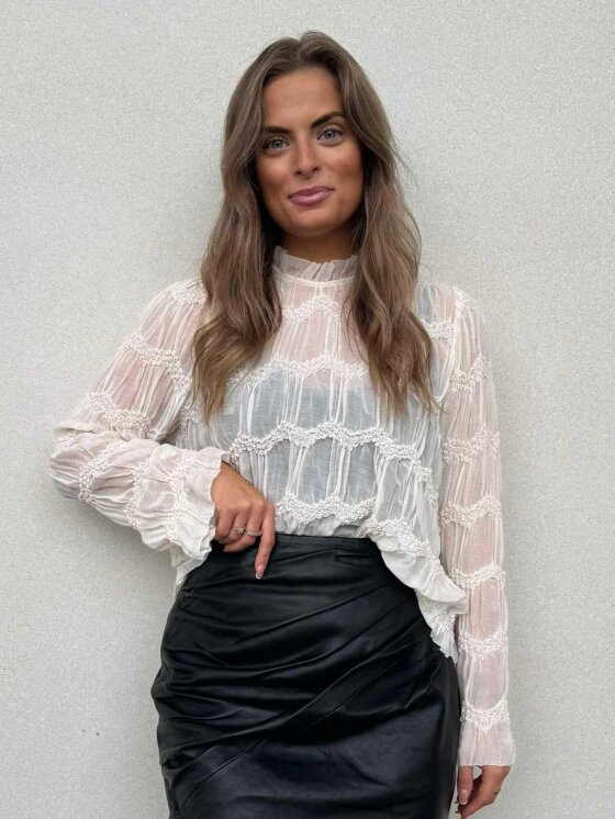 Gossia - Annsofigo Lull Blouse G2573 - Champagne main image 0