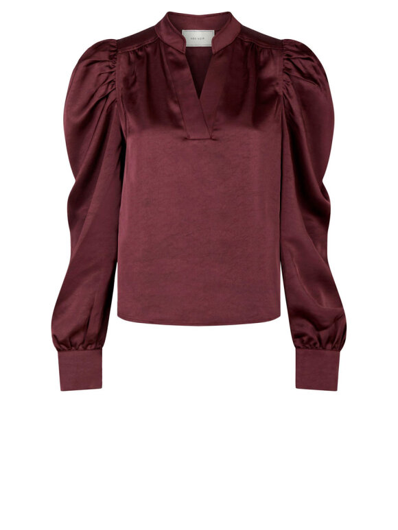 Neo Noir - Rosslyn Heavy Sateen Blouse Neo Noir - Rosslyn Heavy Sateen Blouse