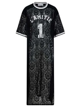 Haute L'Amitié - Lace Football Frill Dress HL10132 - Pearl main image 1