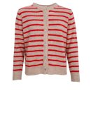 Black Colour - BCDell Striped Knit Cardigan
