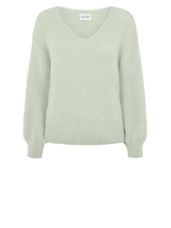 AMERICANDREAMS | Cornelia Cropped Mohair Cardigan | Lipstick Red main image 1
