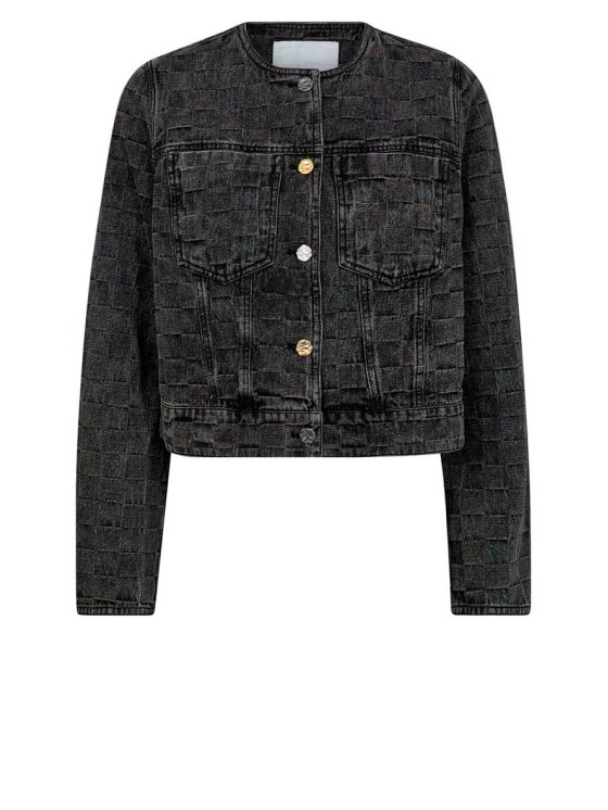 Haute L´amitié Kjole - Denim Raw Hem Kjole i Denim Blue