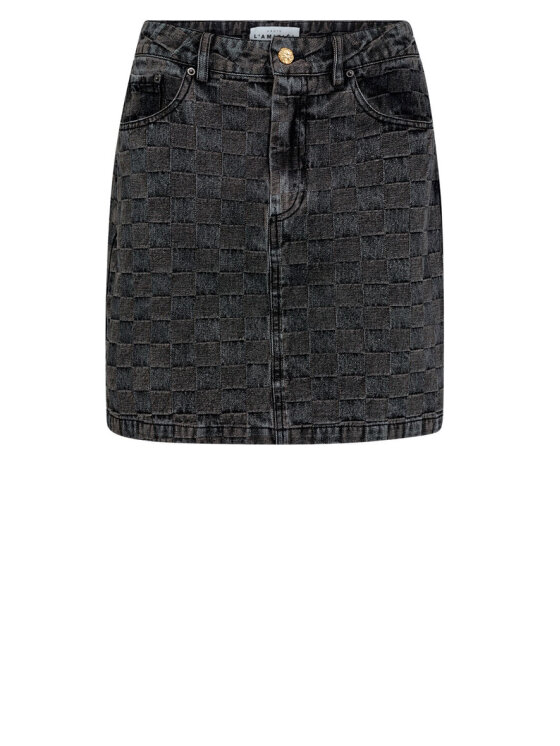 HAUTE L'AMITIE Summer Lace Skirt Mocca