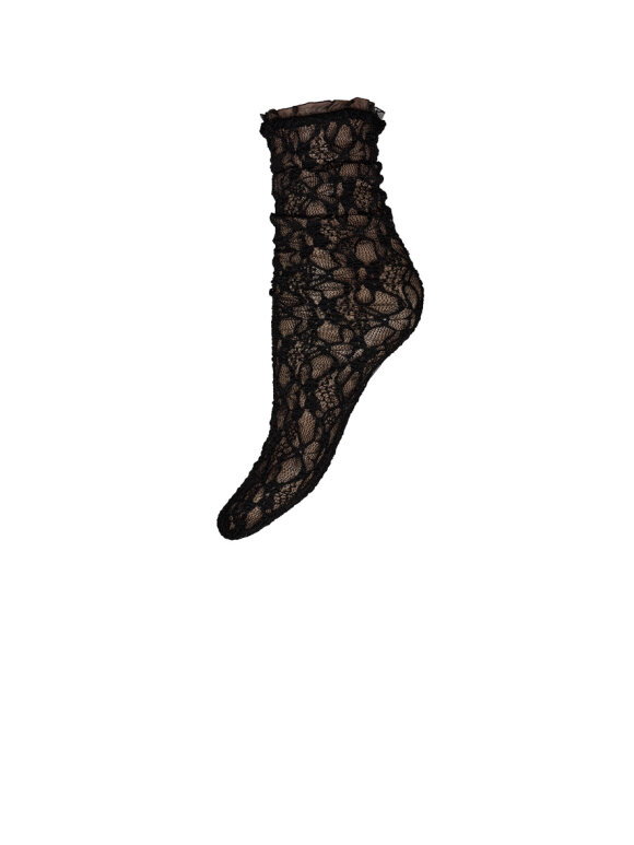 Hype the Detail - Lace Fall Down Sock