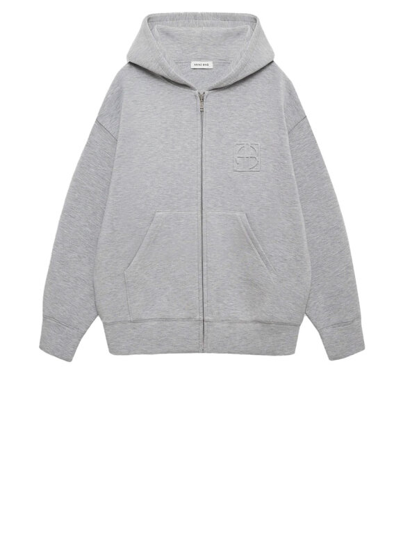Anine Bing - Bound Zip Up Hoodie