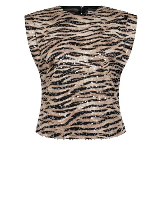 Co'Couture - TigerCC Sequin Top