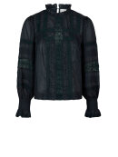 Neo Noir - Ebba S Voile Blouse