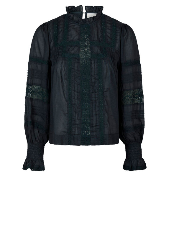 Neo Noir - Ebba S Voile Blouse