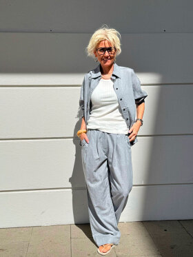 WithBlack - WBLWillow Grey Wide Pants