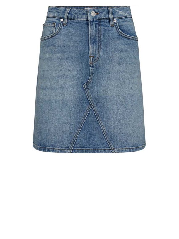 IVY COPENHAGEN - Ivy Angie Skirt Wash Cadiz