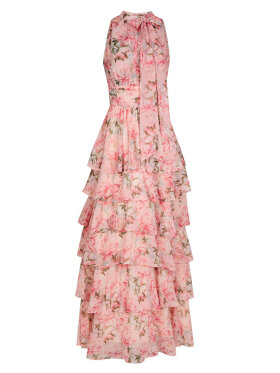 Neo Noir - Marli Flower Chiffon Dress