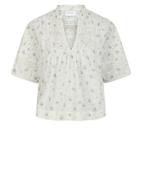 Neo Noir - Siama Dobby Flower Blouse
