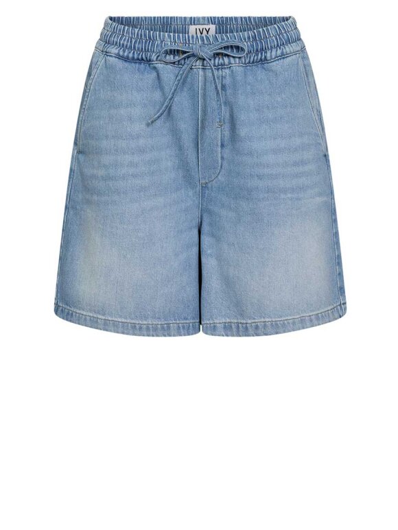 IVY COPENHAGEN - Ivy Opera Tie Shorts Wash Lille