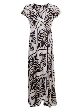 Black Colour - BCStella Wrap Dress - Lev. juni