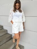 Haute L'amitié - Curvey Lace Hem Tee - Lev. Juni