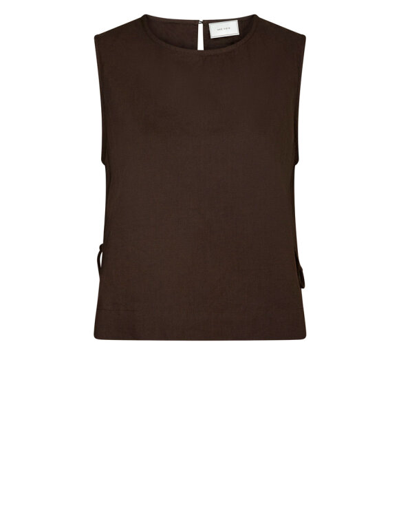 Neo Noir - Svetlana Linen Top