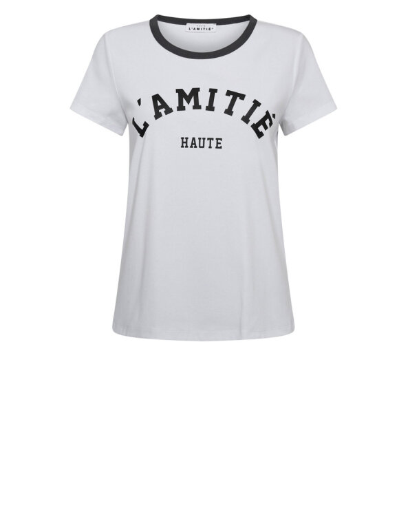 Haute L'amitié - Neckline Logo Tee