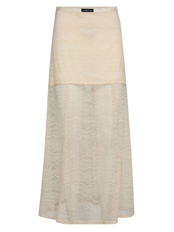 Haute L'Amitié - Limone Pencil Skirt HL10602 - Pale Yellow main image 1