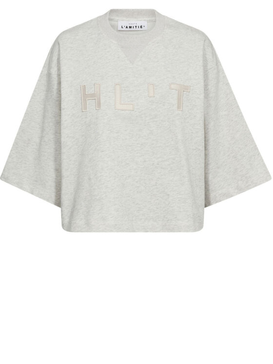 Haute L'Amitié - Mini Curve Logo Tee HL10097 - Mocca main image 1