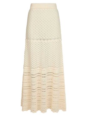 Neo Noir - Pillina Crochet Knit Skirt
