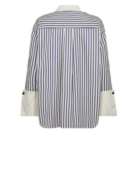 Co´Couture - Simocc Stripe Ss Tie Shirt 45050 - 171 - Paleyellow main image 1