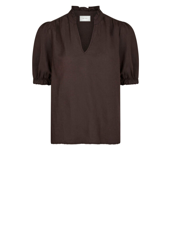 Neo Noir - Odesa Linen Blouse
