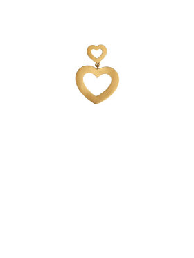 Stine A - My Open Love Hearts Earring