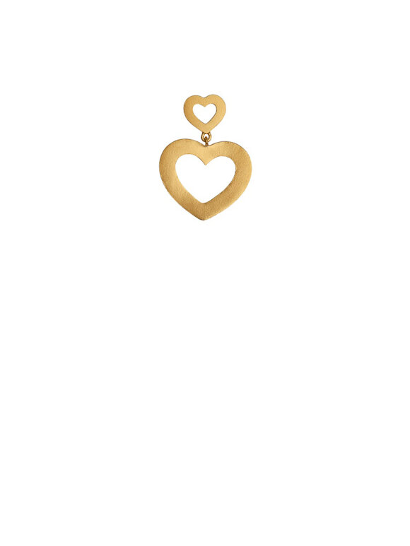 Stine A - My Open Love Hearts Earring