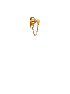 Stine A - Star Etoile W/Chain Earring