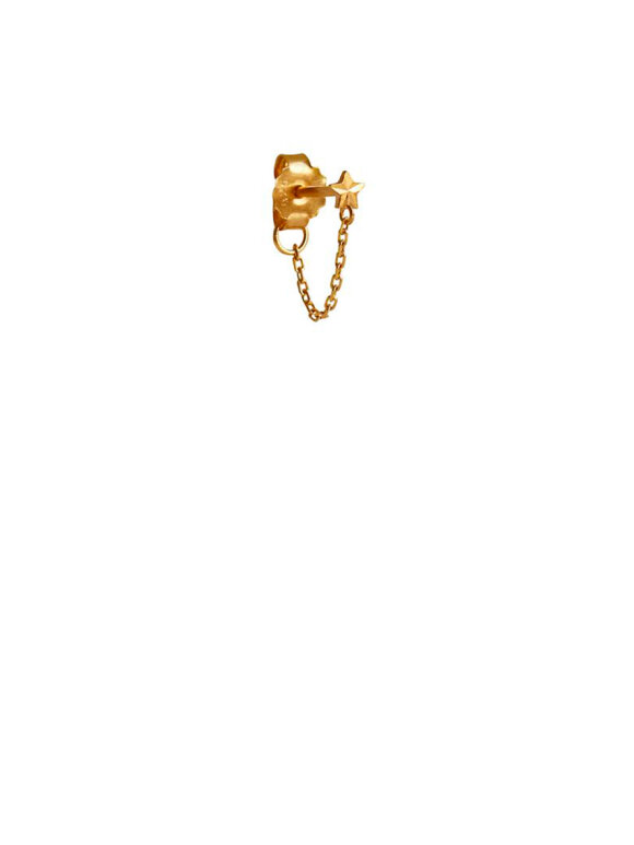 Stine A - Star Etoile W/Chain Earring
