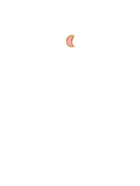 Stine A - Love Moon Earring
