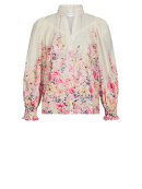 Neo Noir - Calloma Flower Print Blouse 