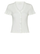 Neo Noir - 164432 Esla Frill Knit Tee