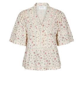 Neo Noir - Evienne Floral Blush Top