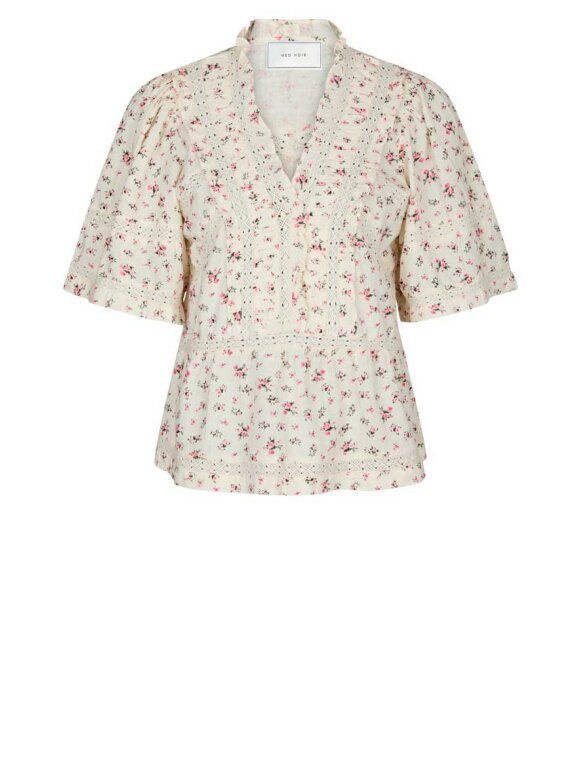 Neo Noir - Evienne Floral Blush Top