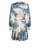 Neo Noir - Malfida Paisley Border Dress