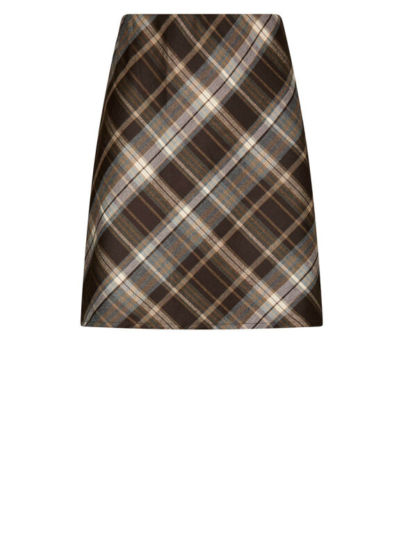 Neo Noir - Lunna Check Skirt