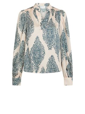 Neo Noir - Rosslyn Paisley Drop Blouse