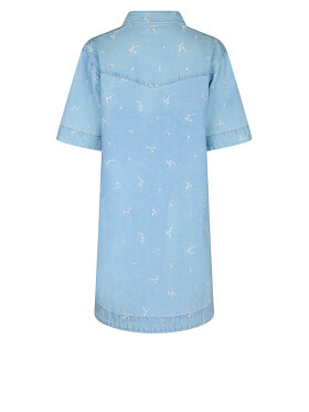Neo Noir - Saras Denim Emb Dress